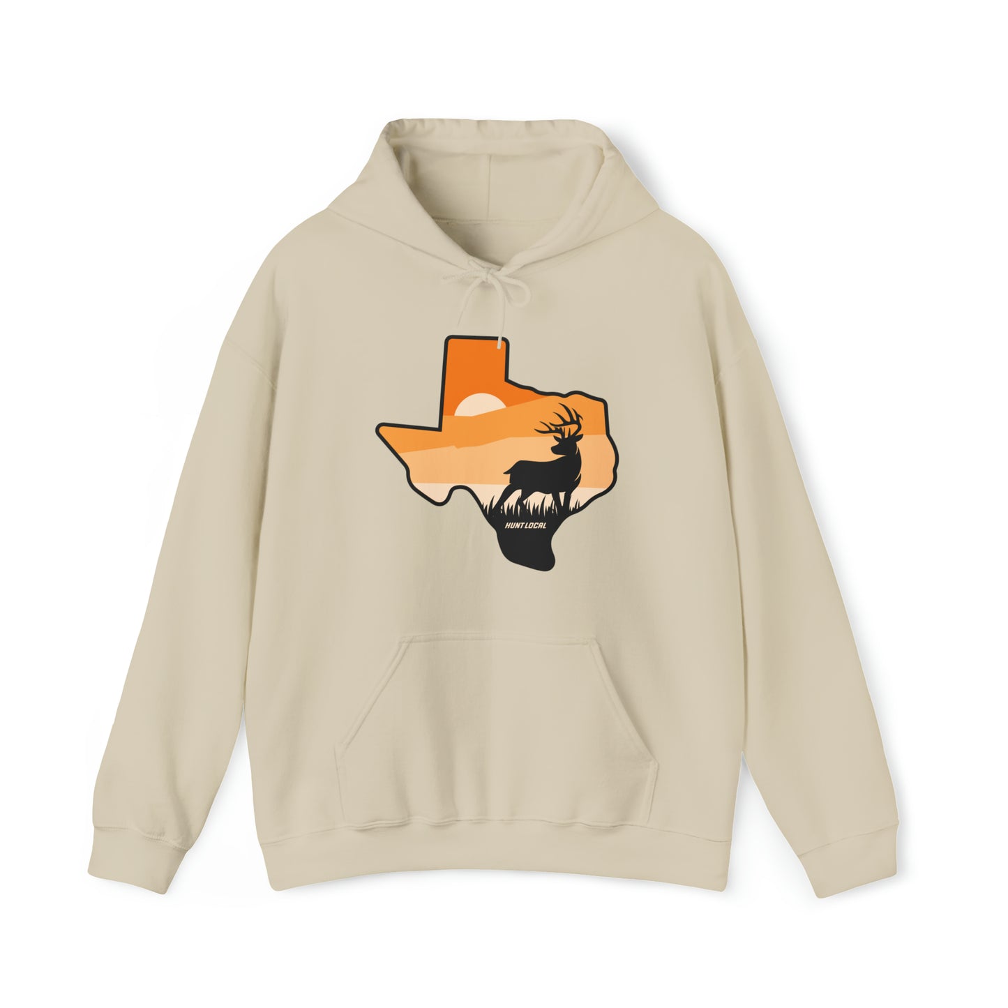 Texas - Sunset Buck Hoodie