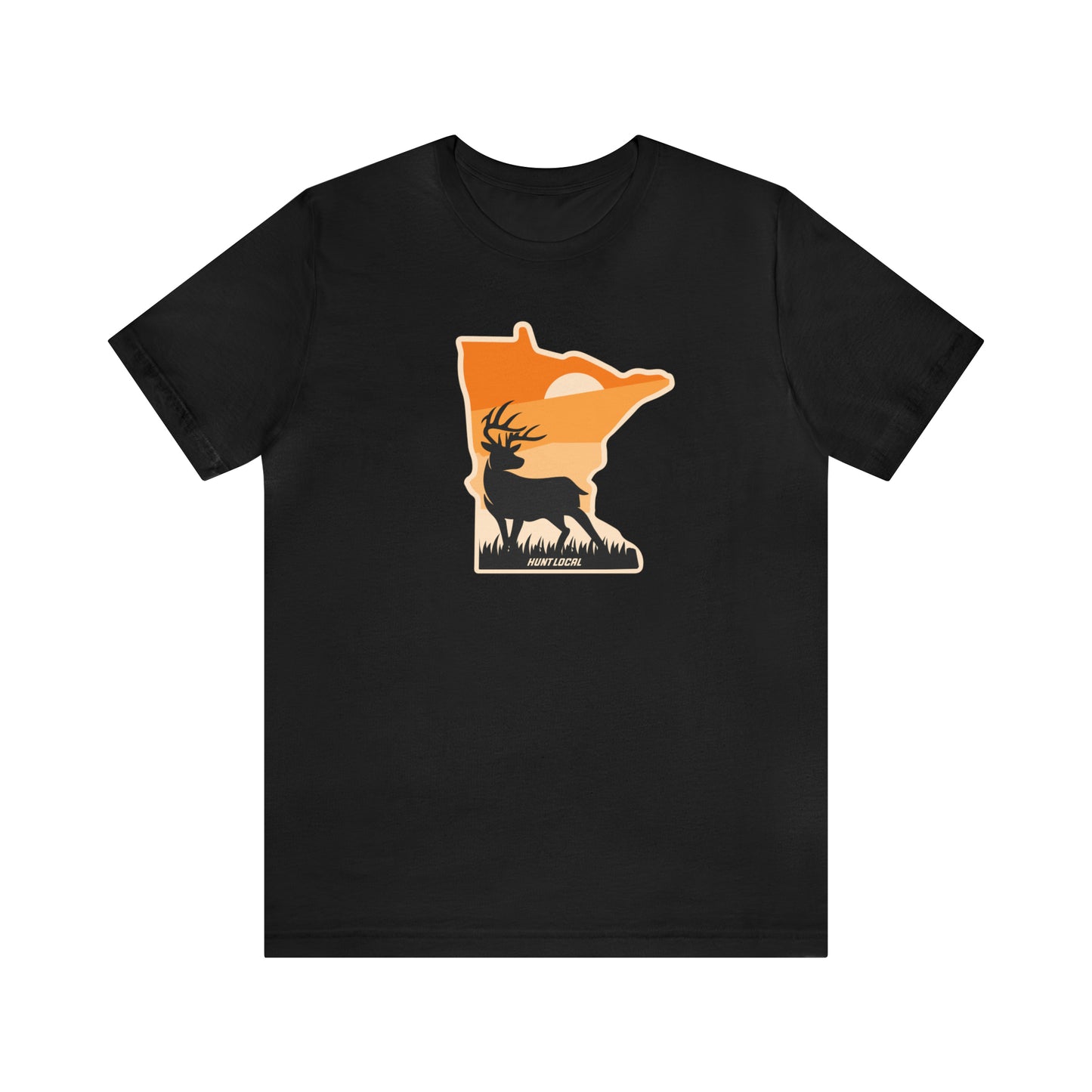 Minnesota - Sunset Buck Front Tee