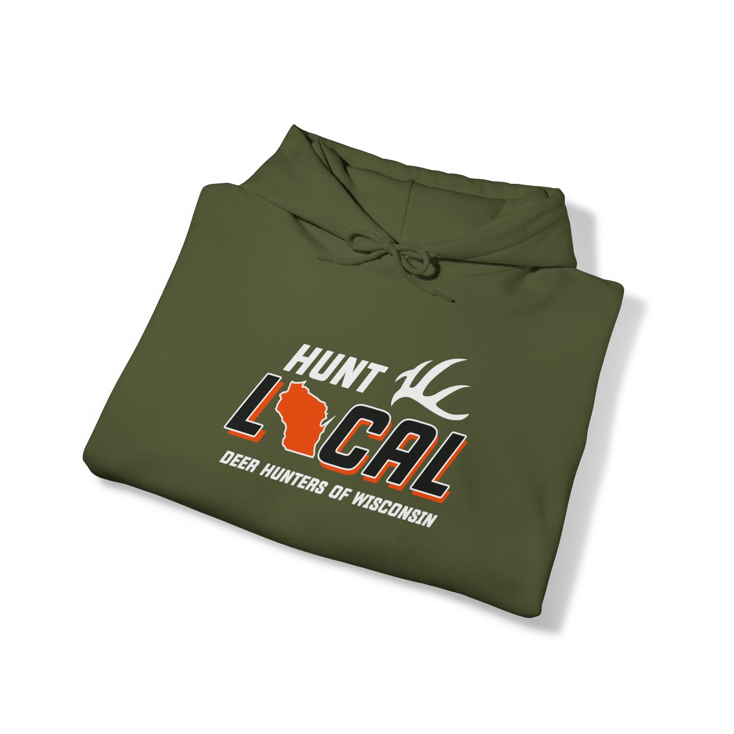 Wisconsin - Hunt Local Buck Hoodie