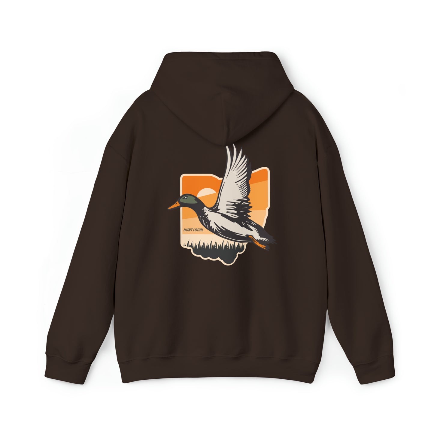 Ohio - Sunset Waterfowl Hoodie (back)