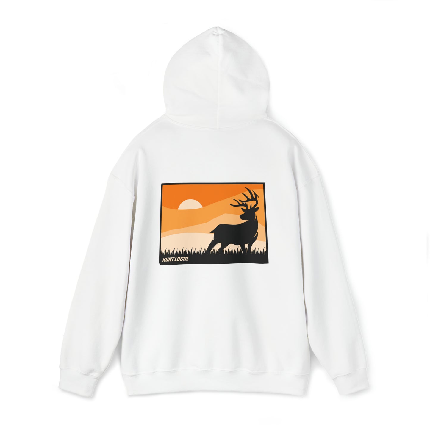 Colorado - Sunset Buck Hoodie (back)