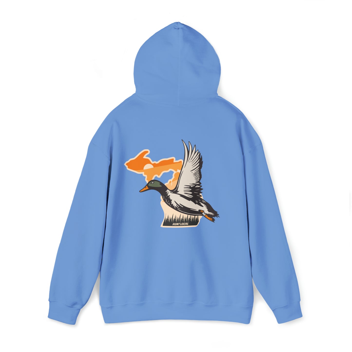 Michigan - Sunset Waterfowl Hoodie (back)