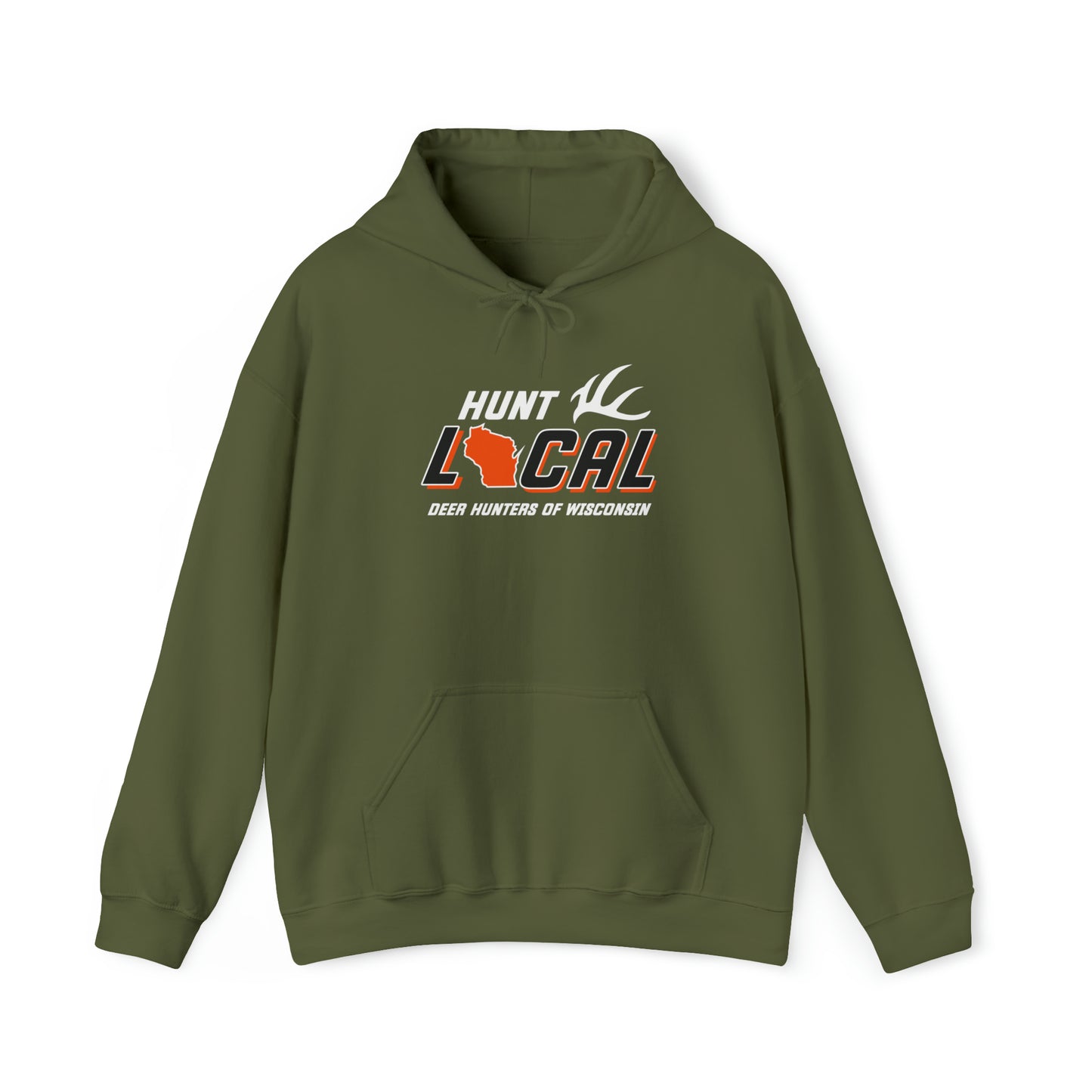 Wisconsin - Hunt Local Buck Hoodie