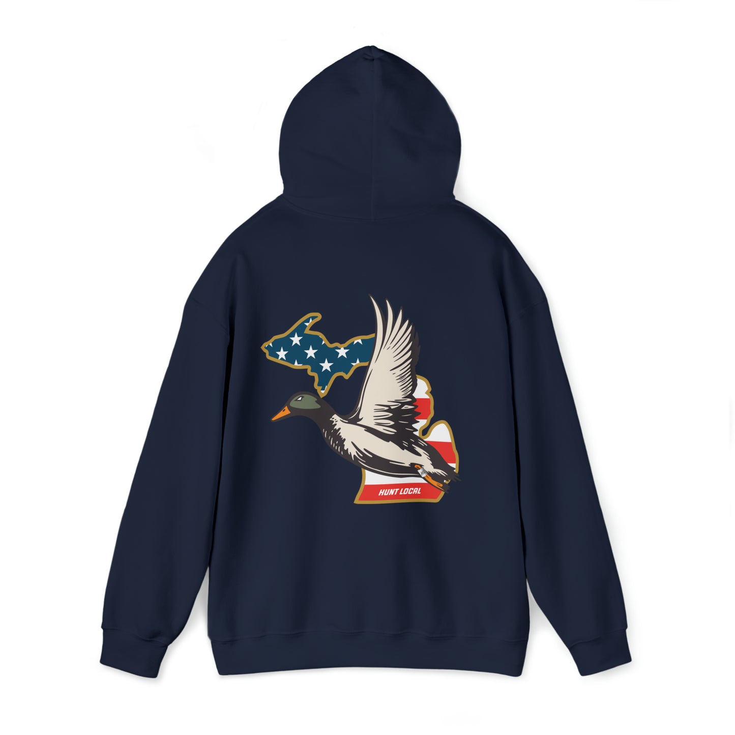 Michigan - USA Waterfowl Hoodie (back)