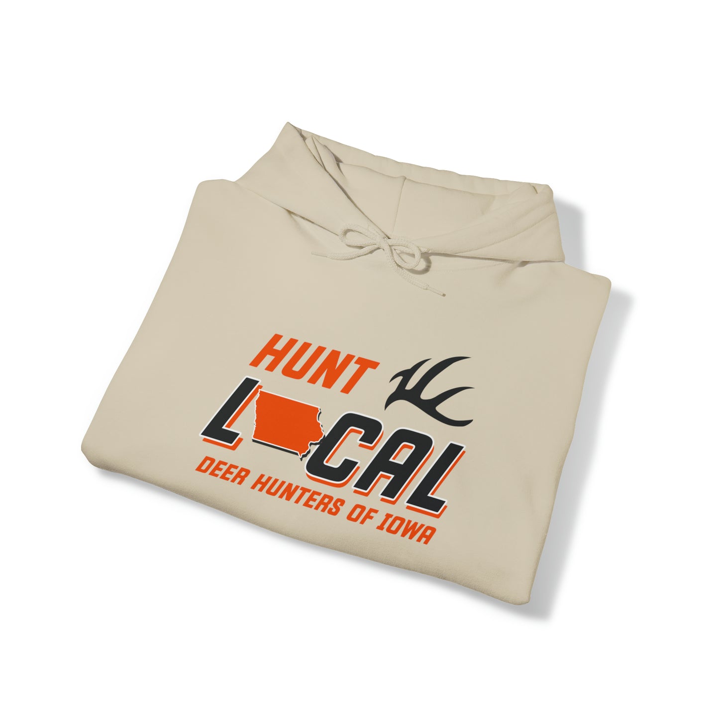 Iowa - Hunt Local Buck Hoodie