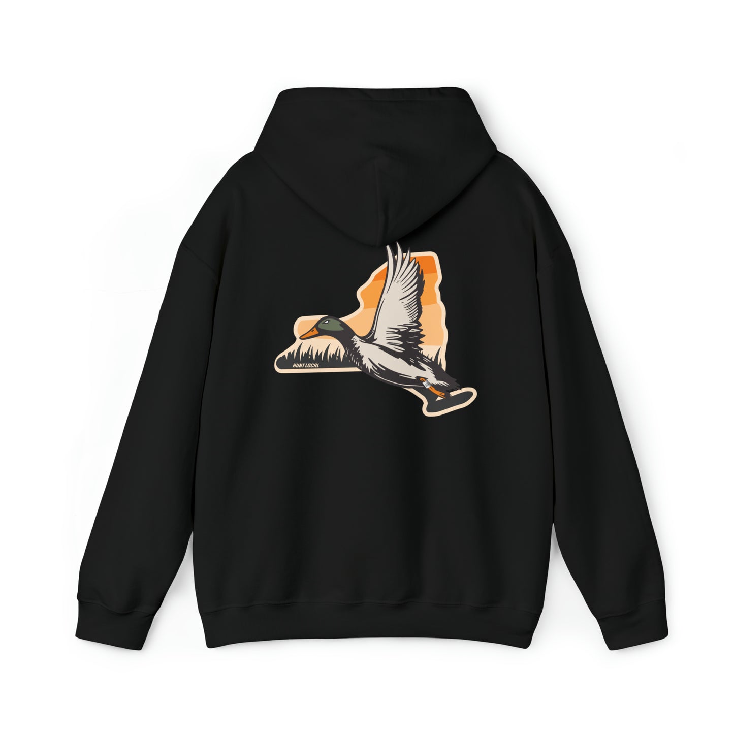 New York - Sunset Waterfowl Hoodie (back)