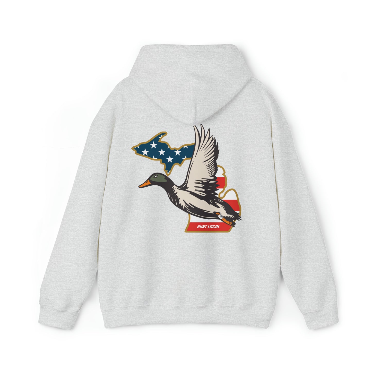 Michigan - USA Waterfowl Hoodie (back)