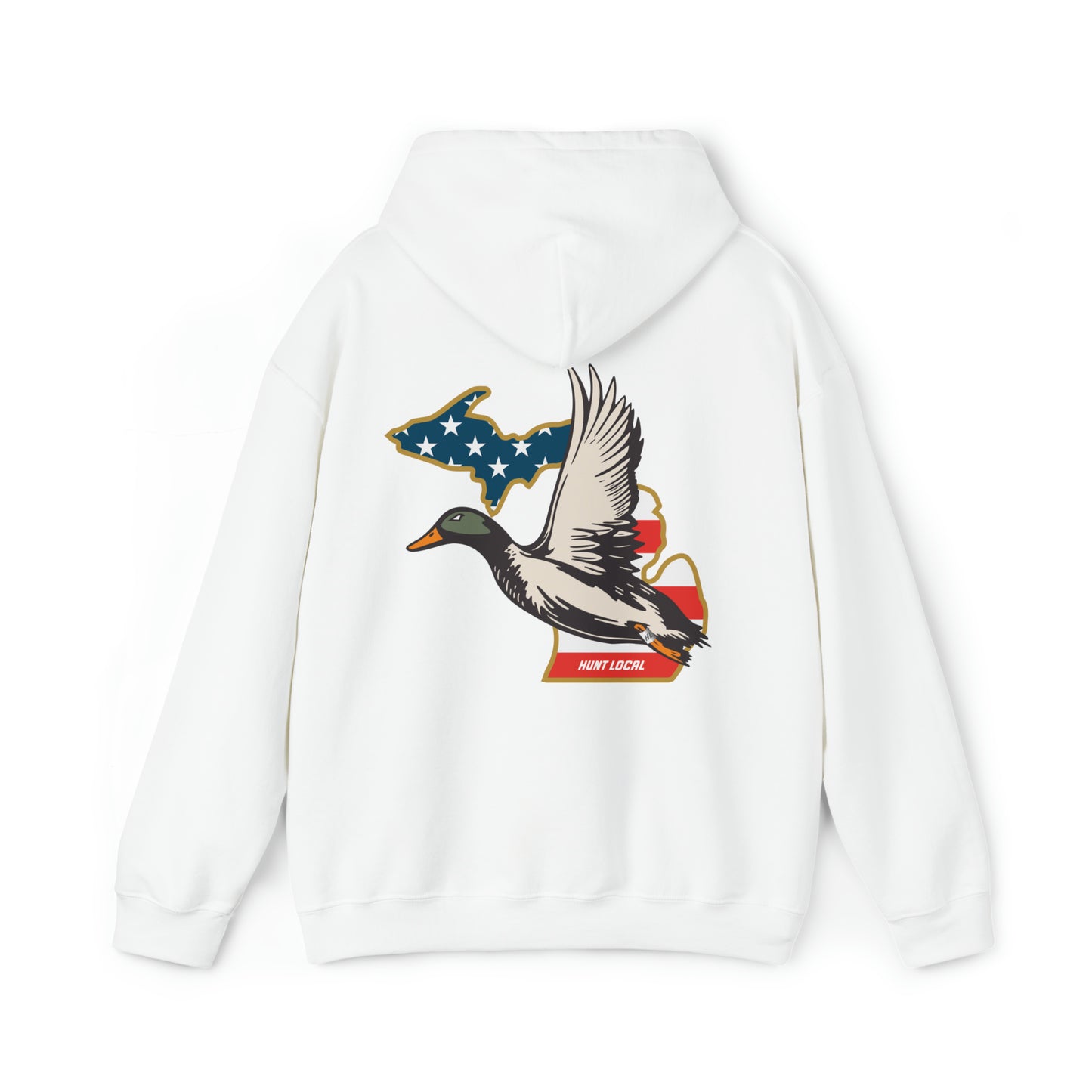 Michigan - USA Waterfowl Hoodie (back)