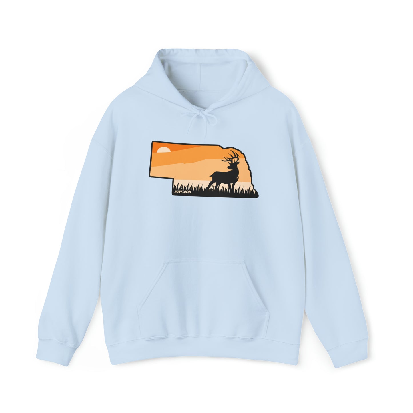 Nebraska - Sunset Buck Hoodie