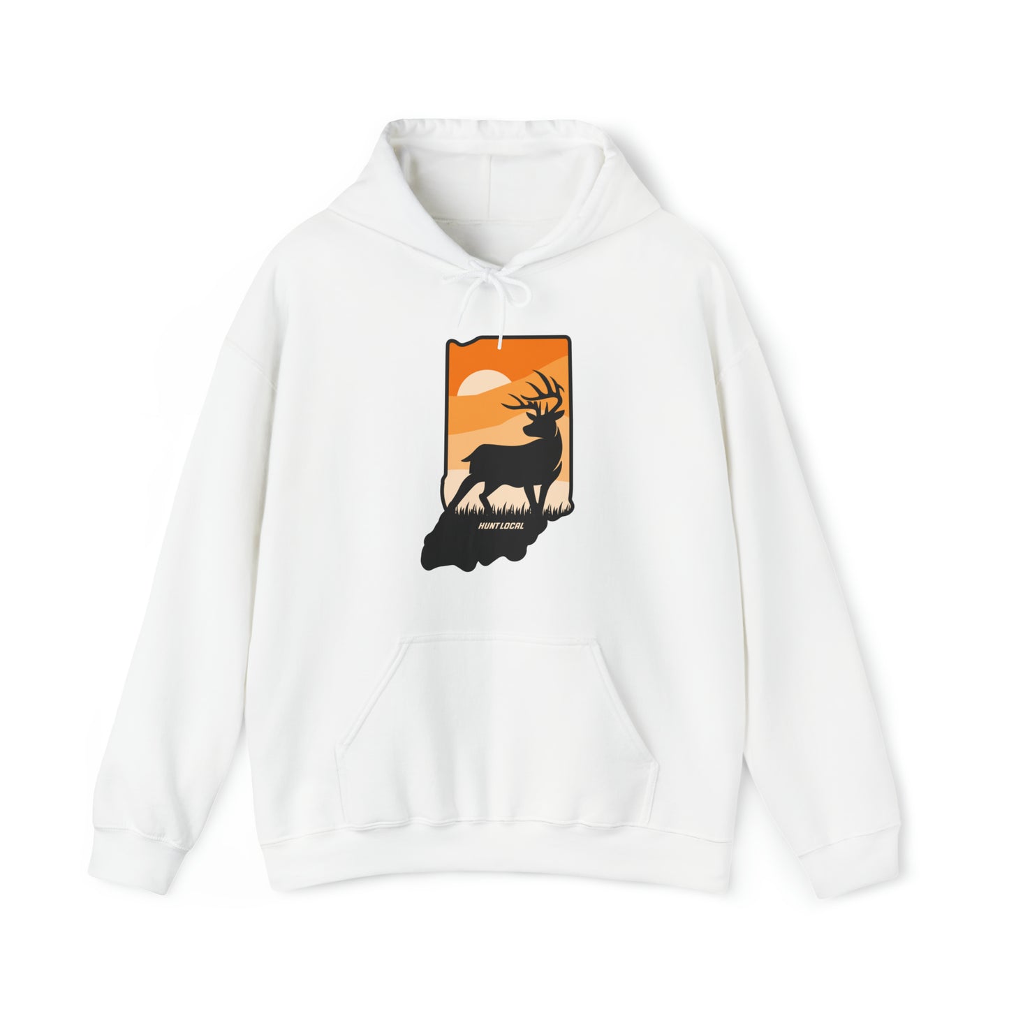 Indiana - Sunset Buck Hoodie