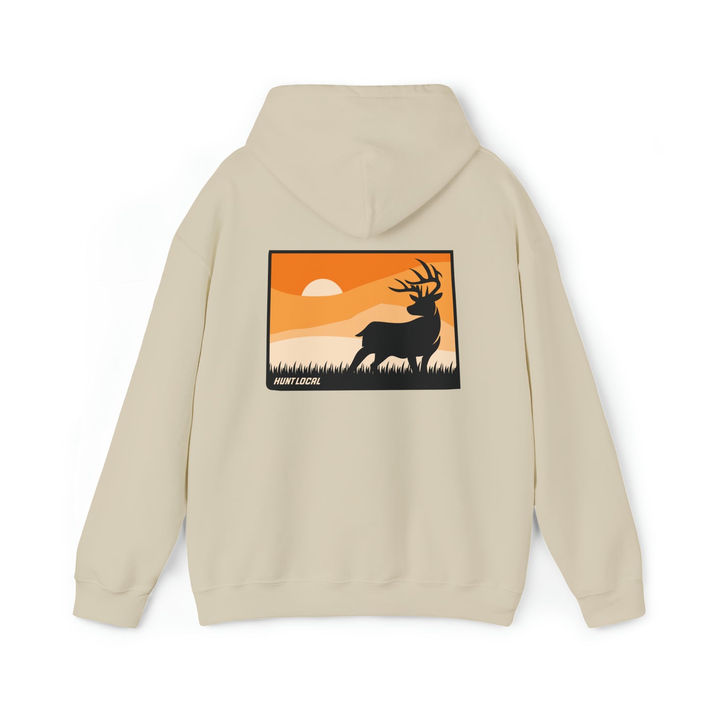 Colorado - Sunset Buck Hoodie (back)