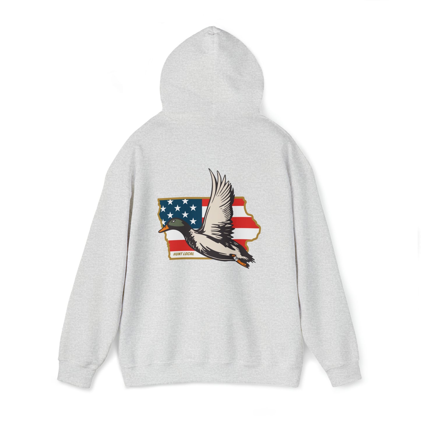 Iowa - USA Waterfowl Hoodie (back)