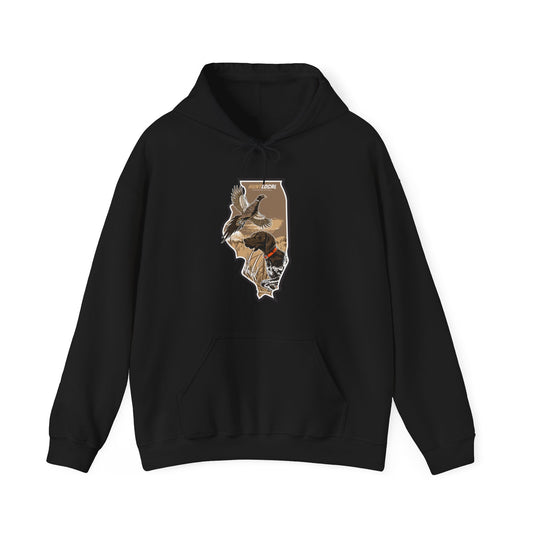 Illinois - Upland Bird Dog Hoodie