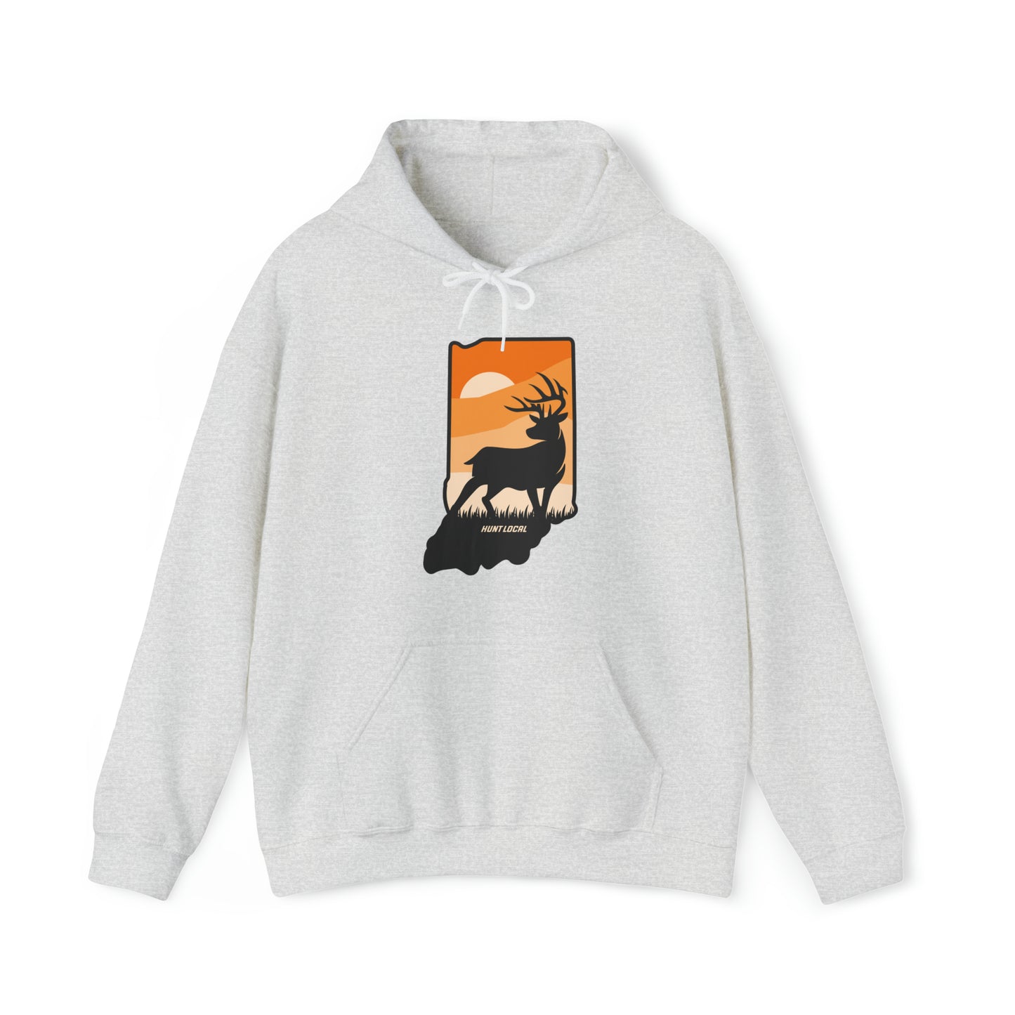 Indiana - Sunset Buck Hoodie