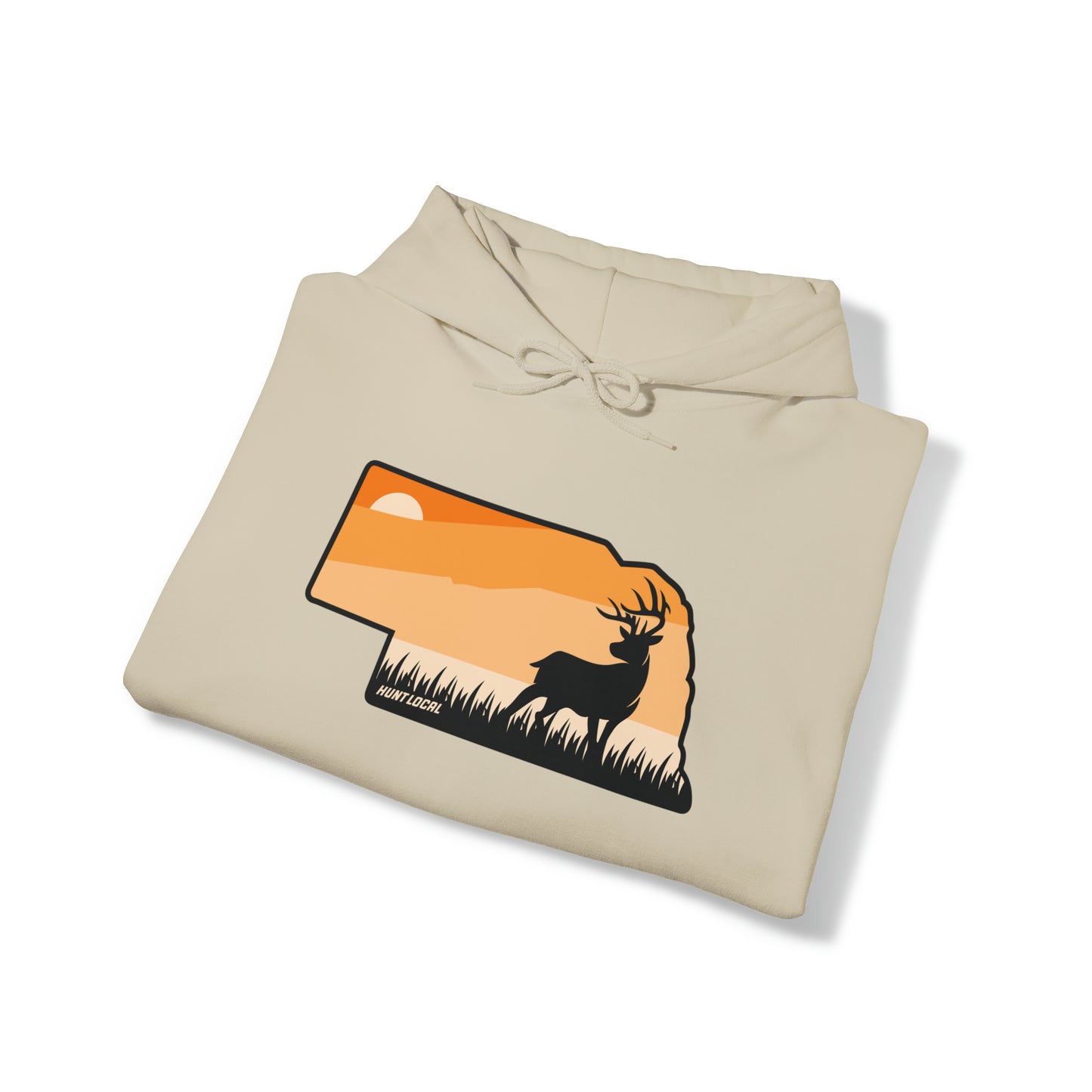 Nebraska - Sunset Buck Hoodie