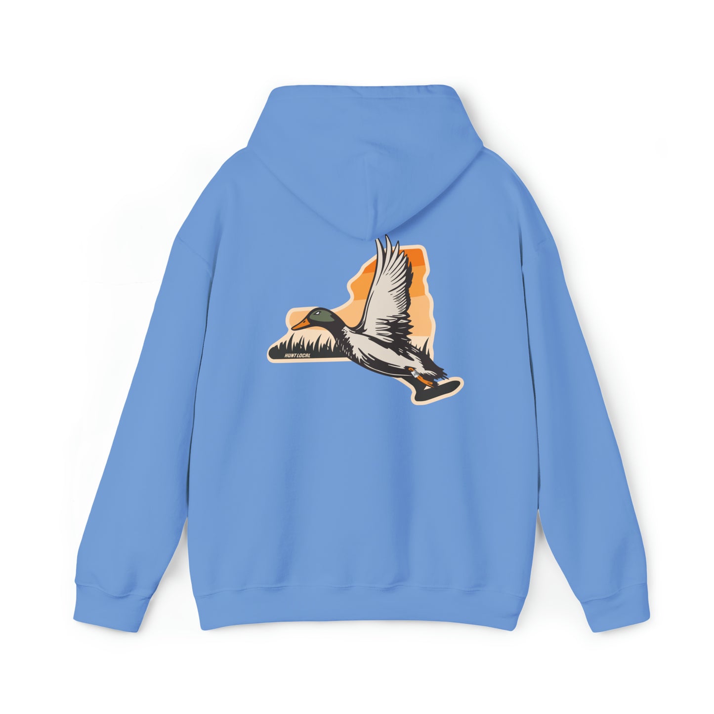 New York - Sunset Waterfowl Hoodie (back)