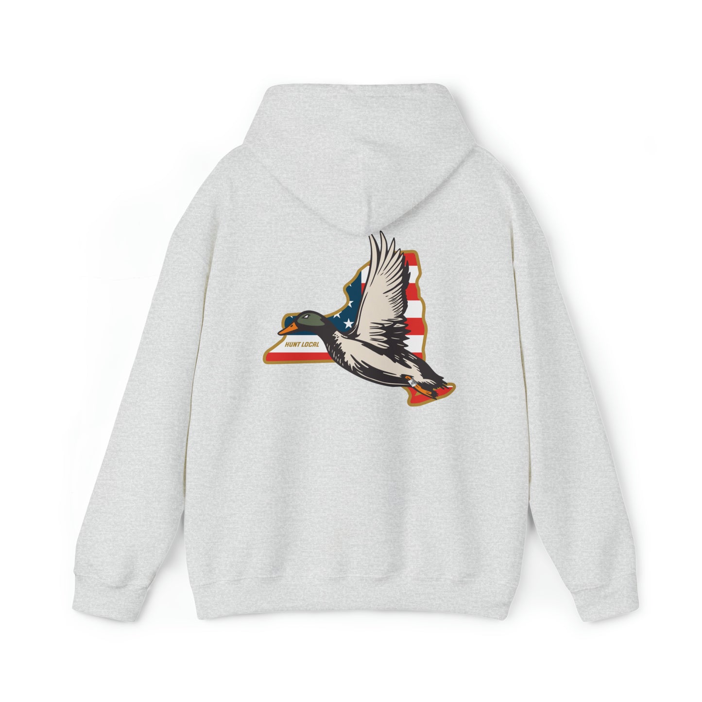 New York - USA Waterfowl Hoodie (back)