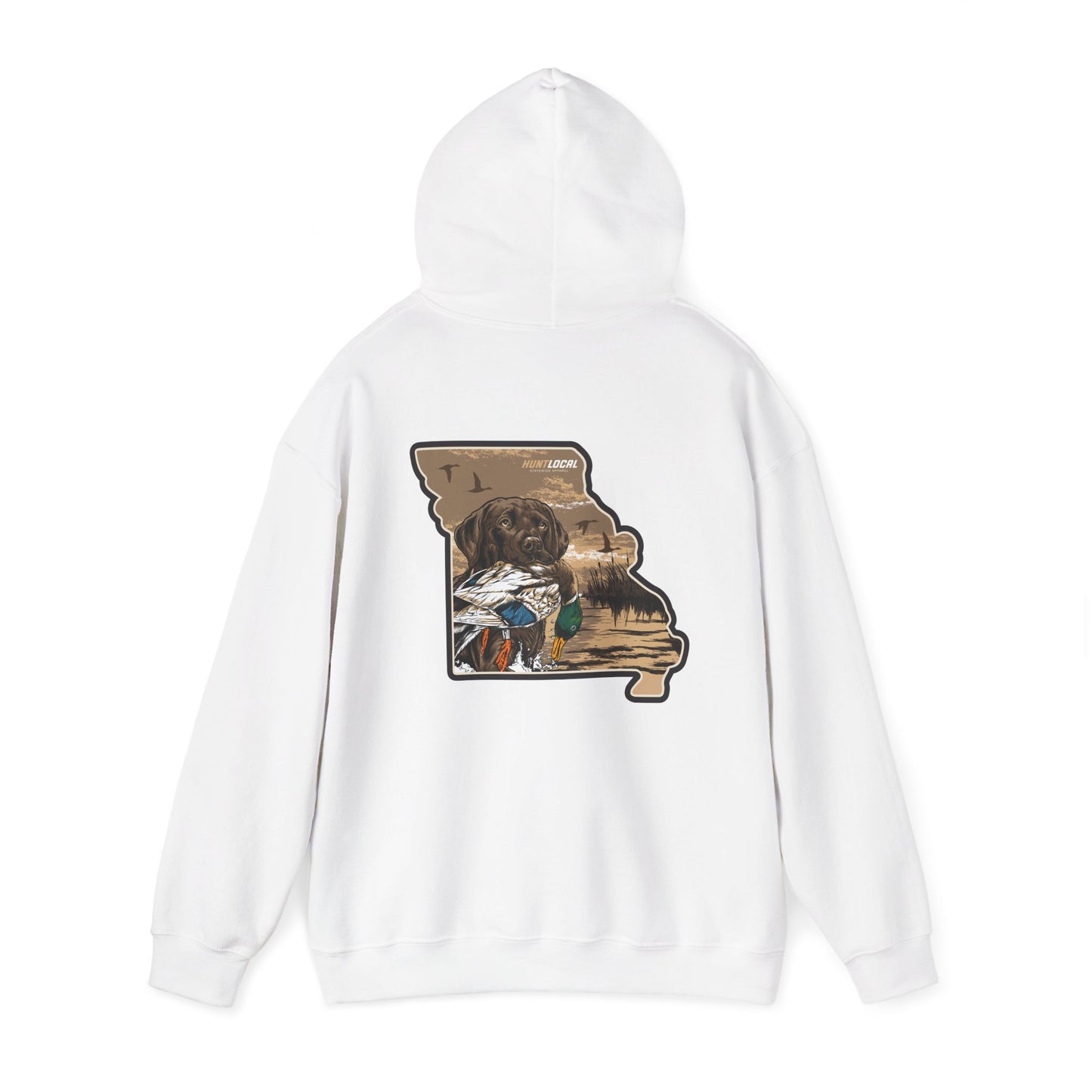 Missouri - Sunset Waterfowl Hoodie (back)