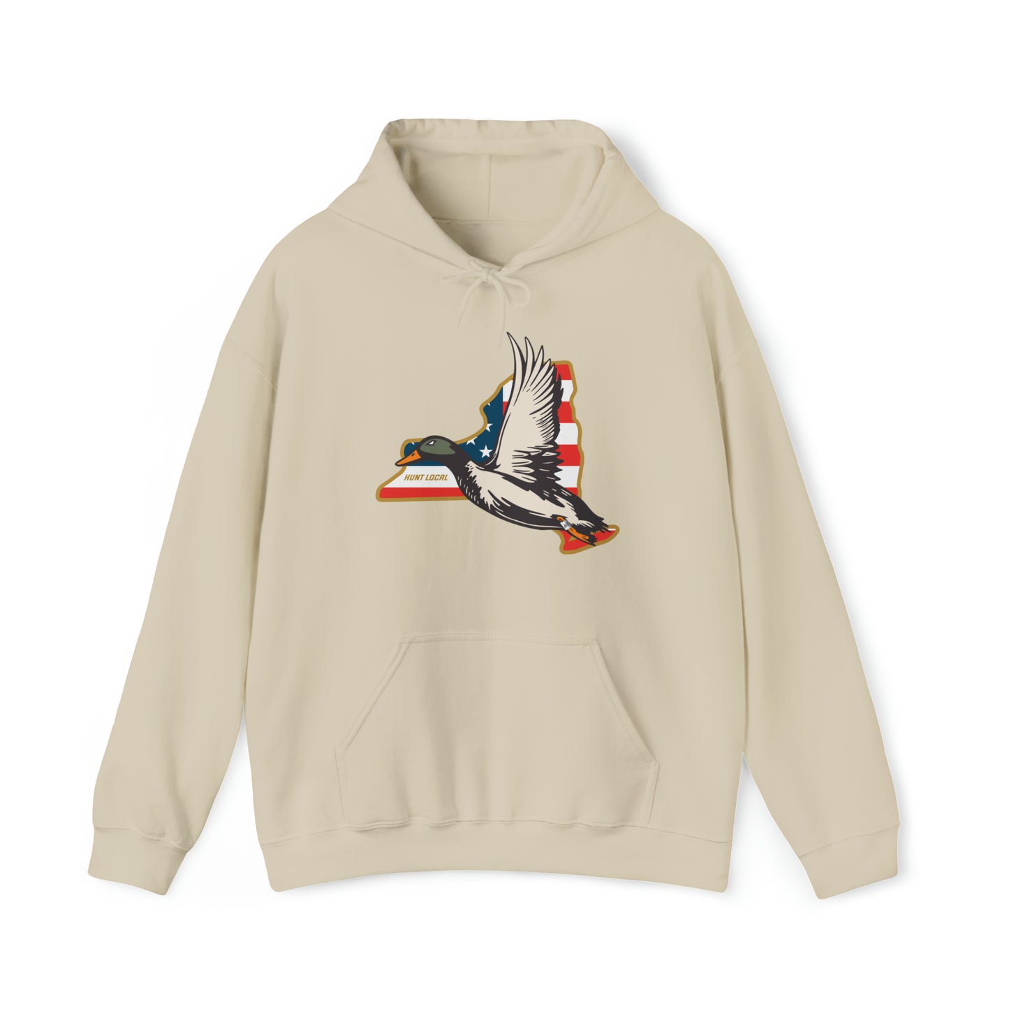 New York - USA Waterfowl Hoodie