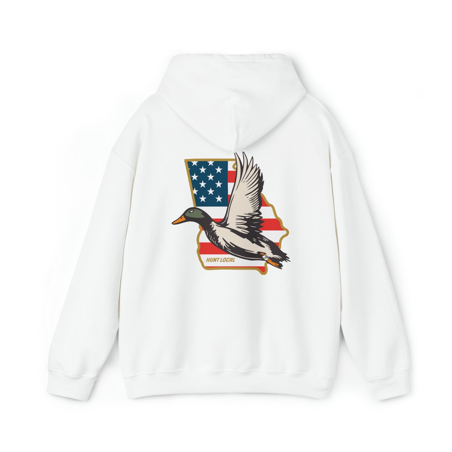 Georgia - USA Waterfowl Hoodie (back)