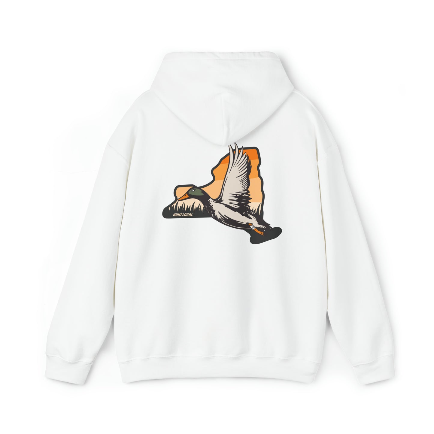 New York - Sunset Waterfowl Hoodie (back)