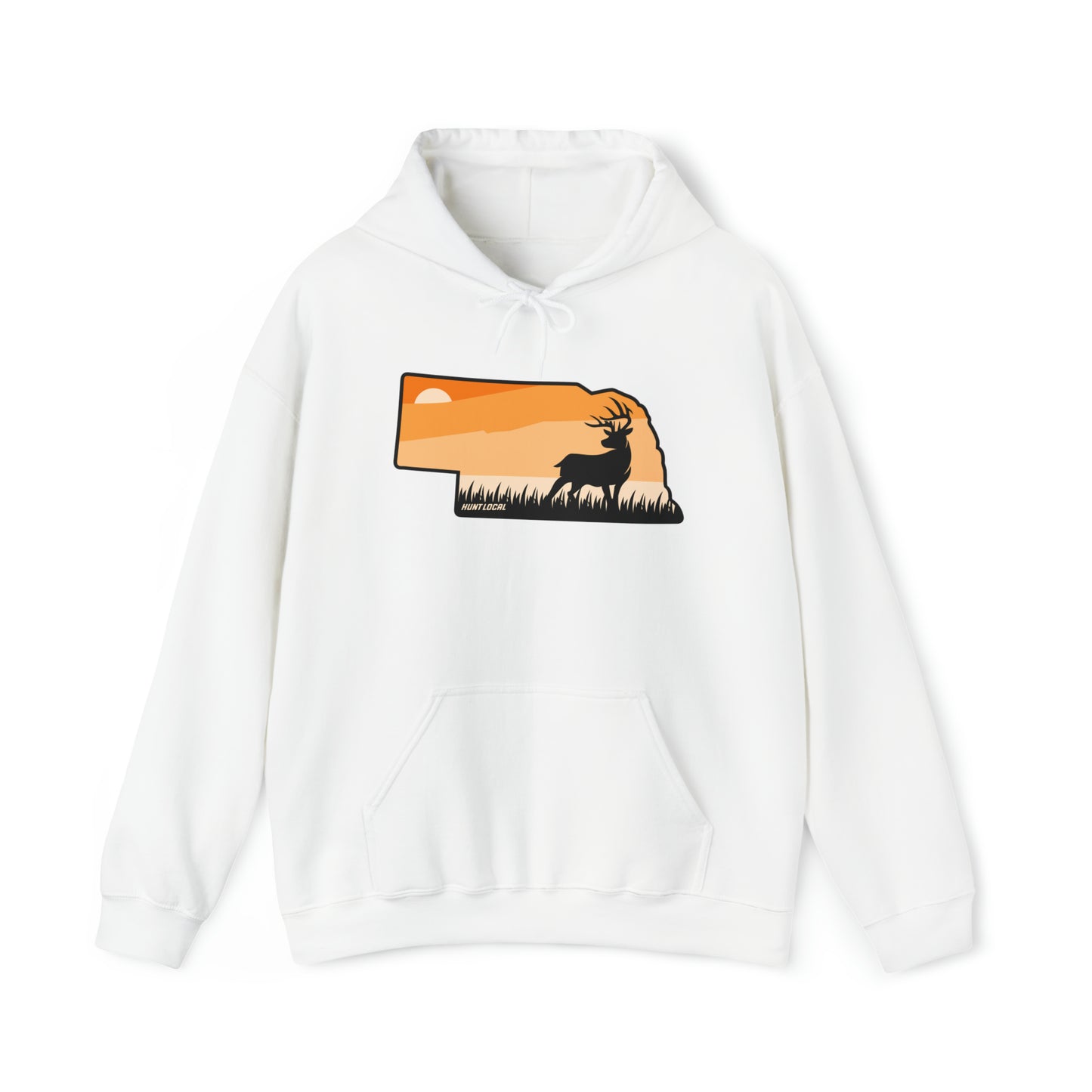 Nebraska - Sunset Buck Hoodie