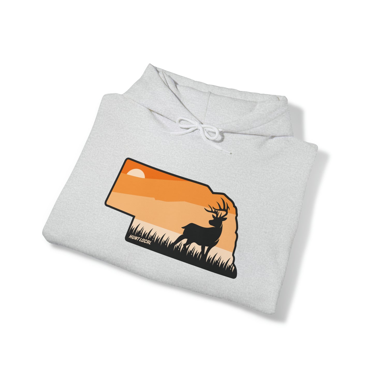 Nebraska - Sunset Buck Hoodie