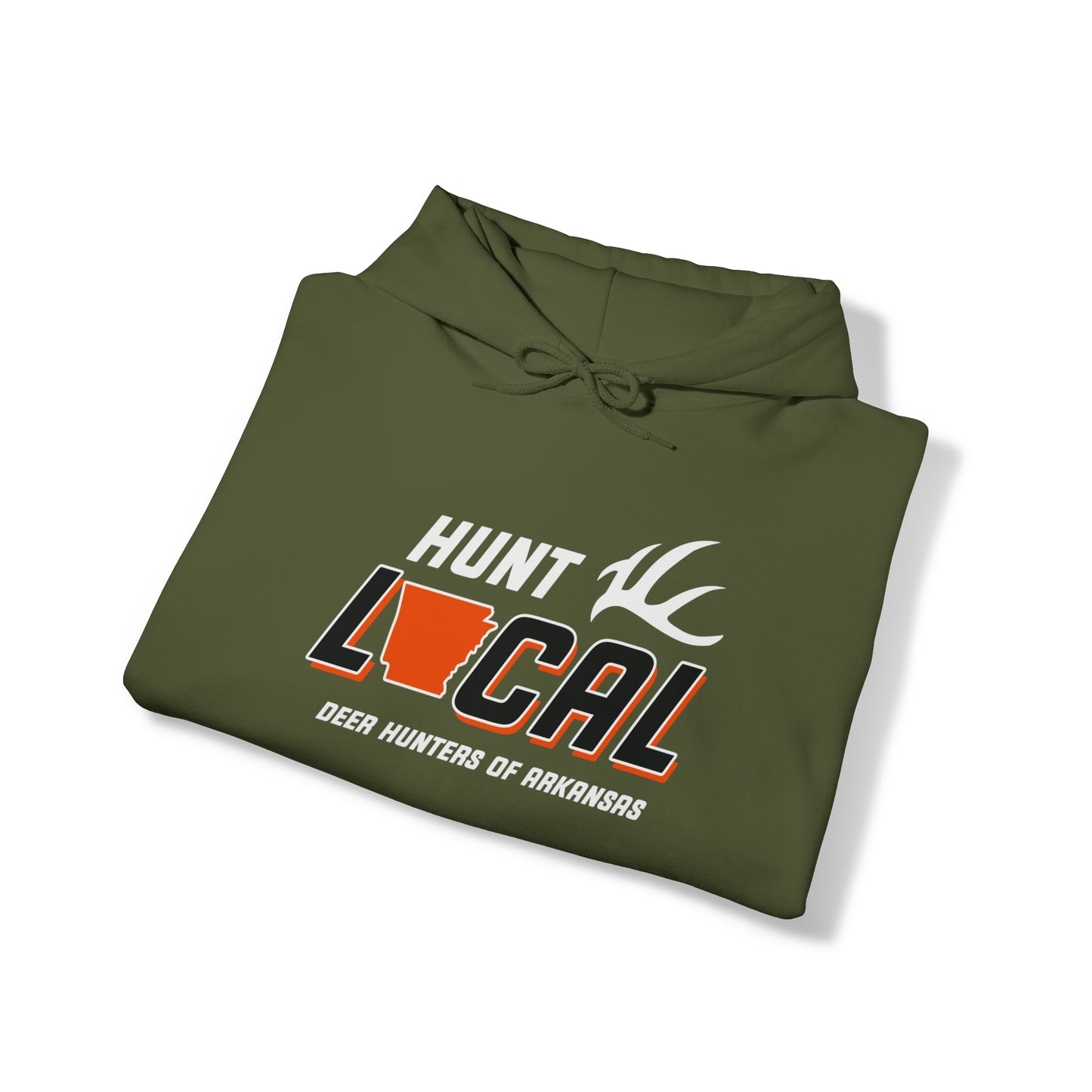 Arkansas - Hunt Local Buck Hoodie