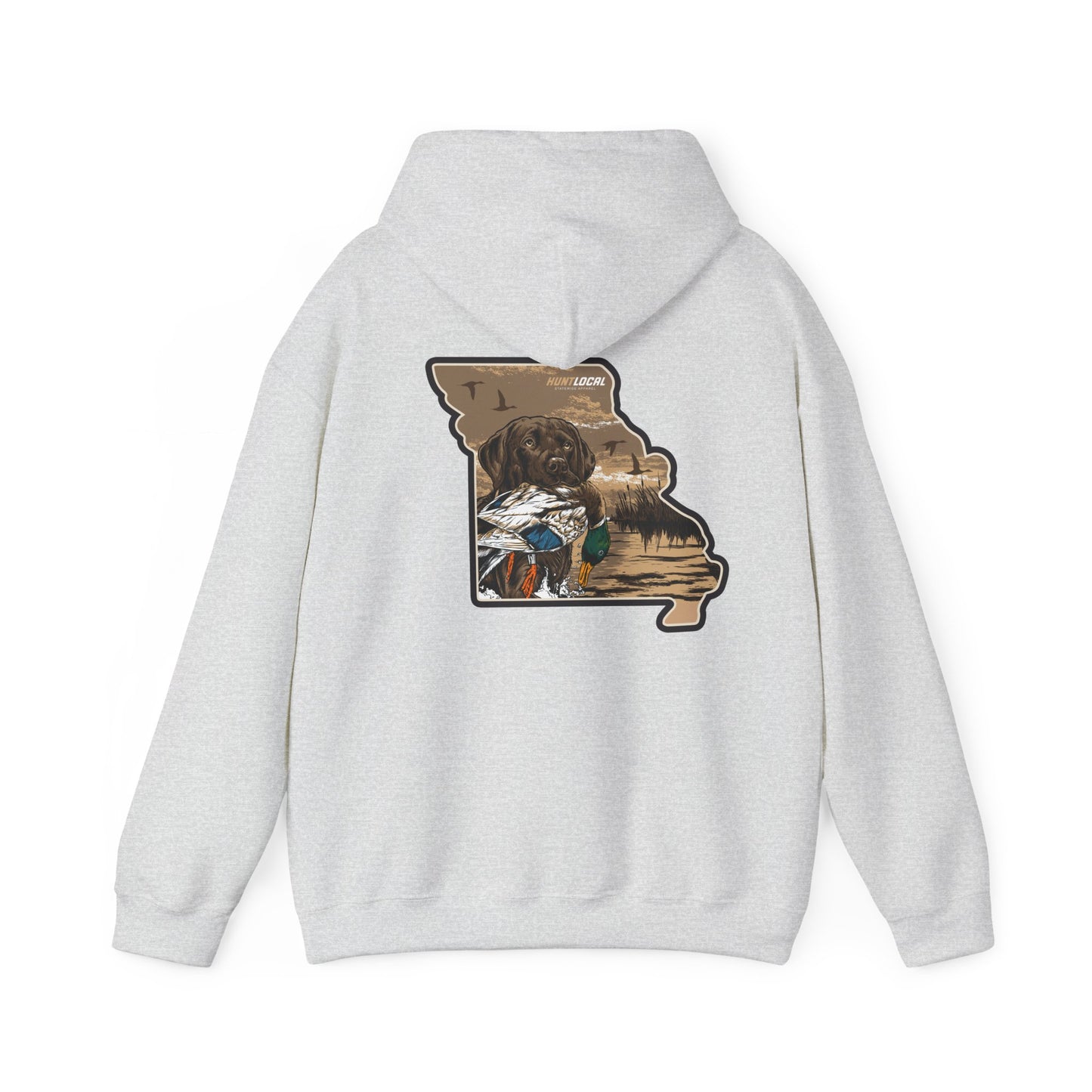 Missouri - Sunset Waterfowl Hoodie (back)