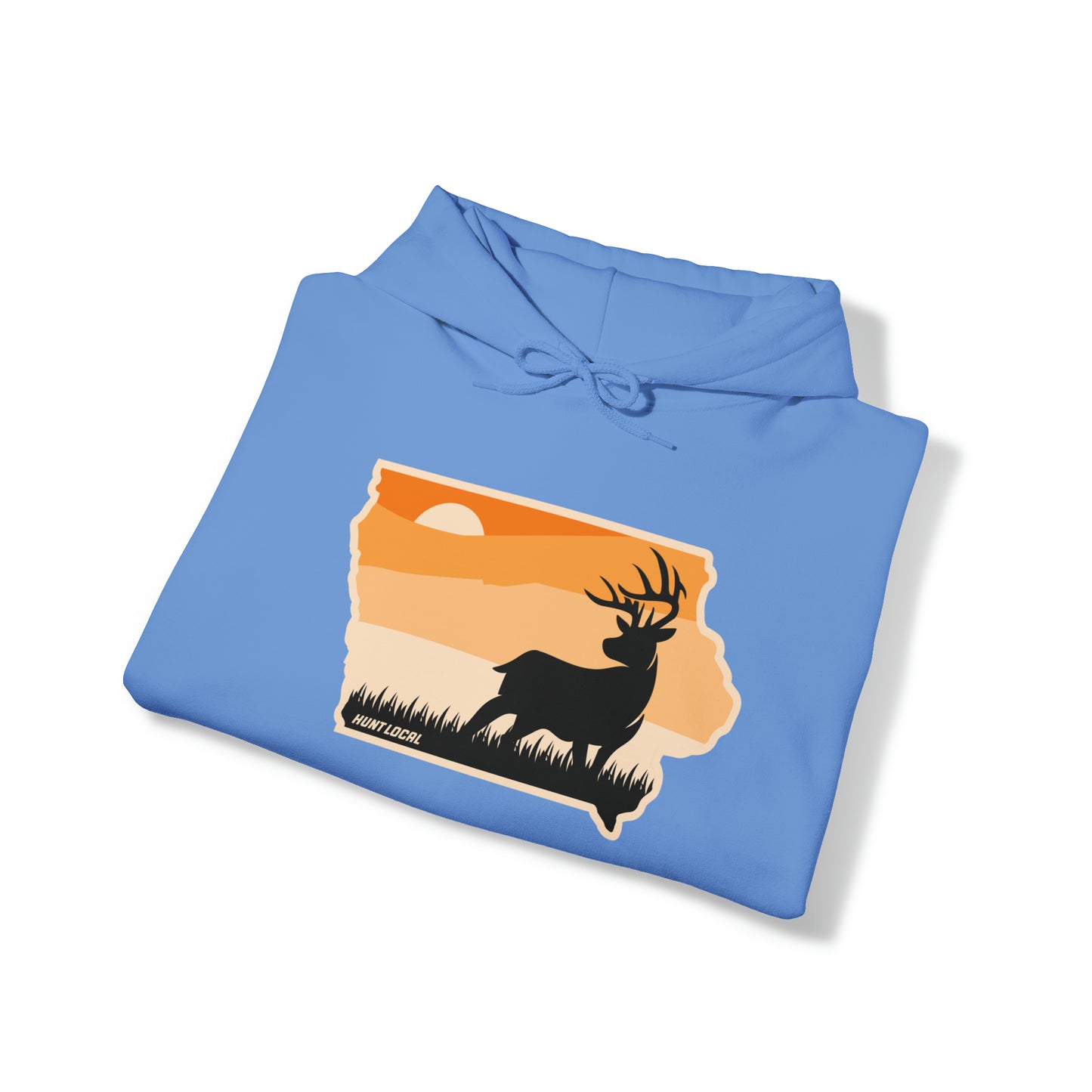 Iowa - Sunset Buck Hoodie