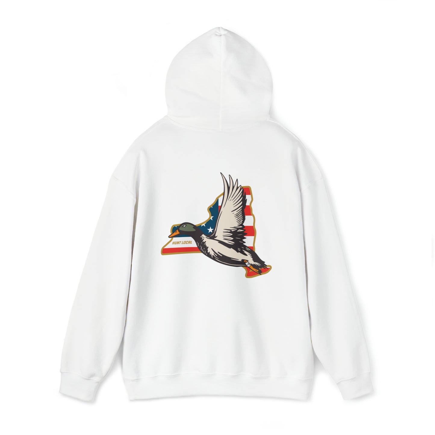 New York - USA Waterfowl Hoodie (back)