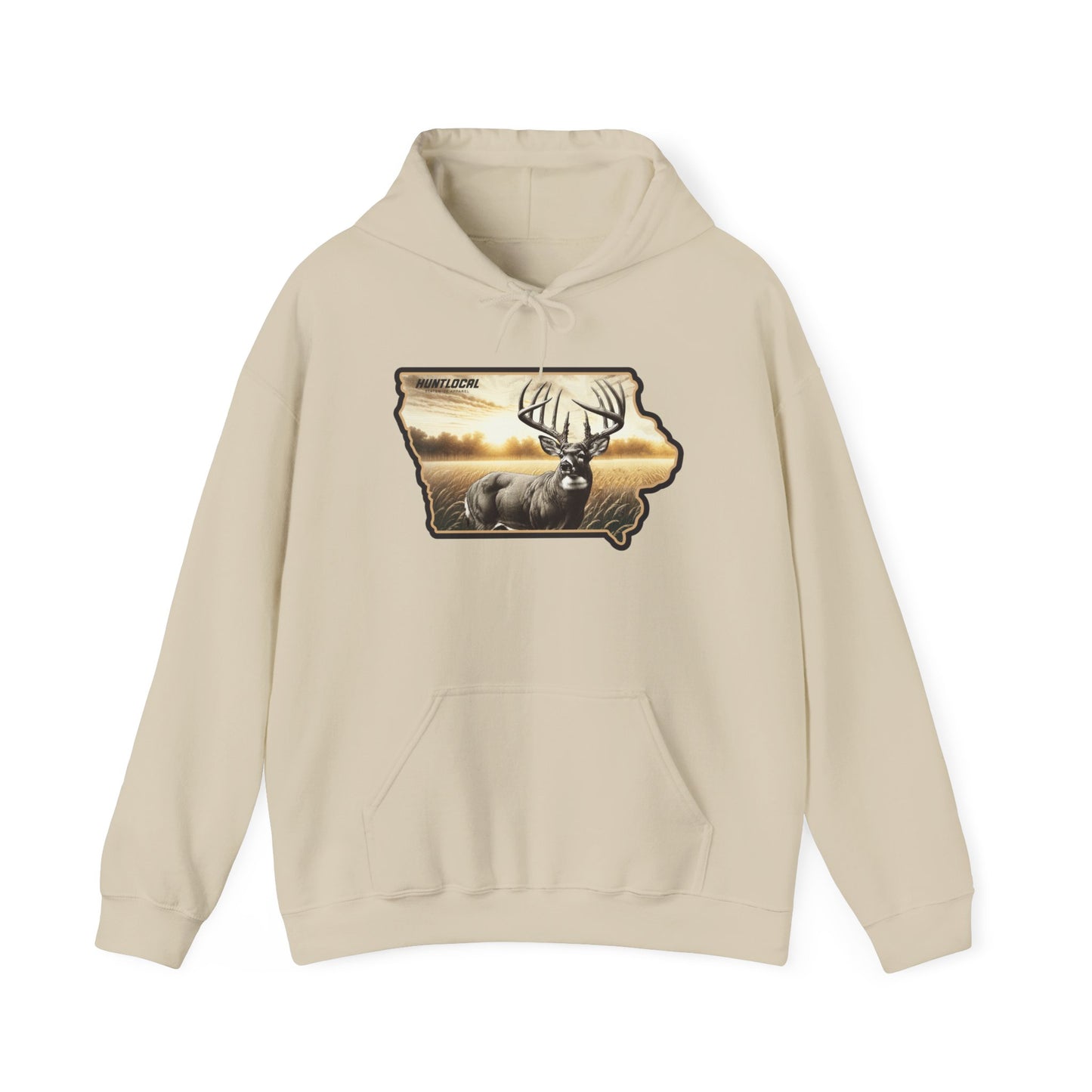 Iowa - Whitetail Buck Hoodie