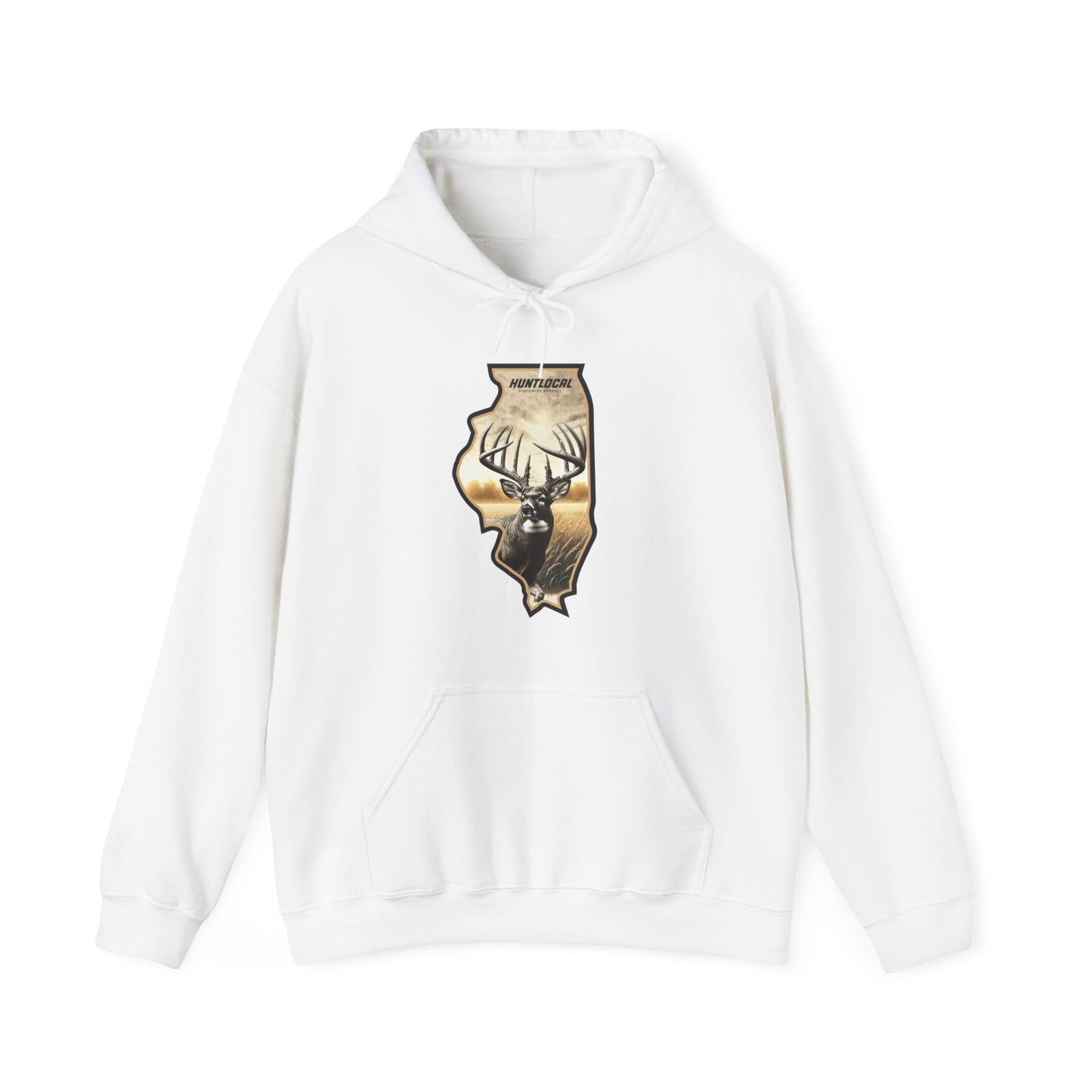 Illinois - Whitetail Buck Hoodie