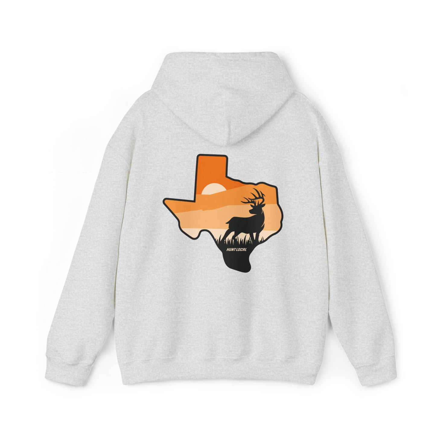 Texas - Sunset Buck Hoodie (back)