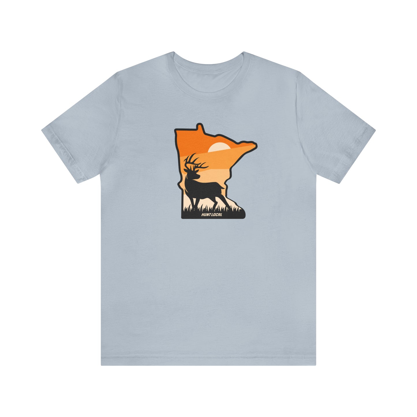 Minnesota - Sunset Buck Front Tee