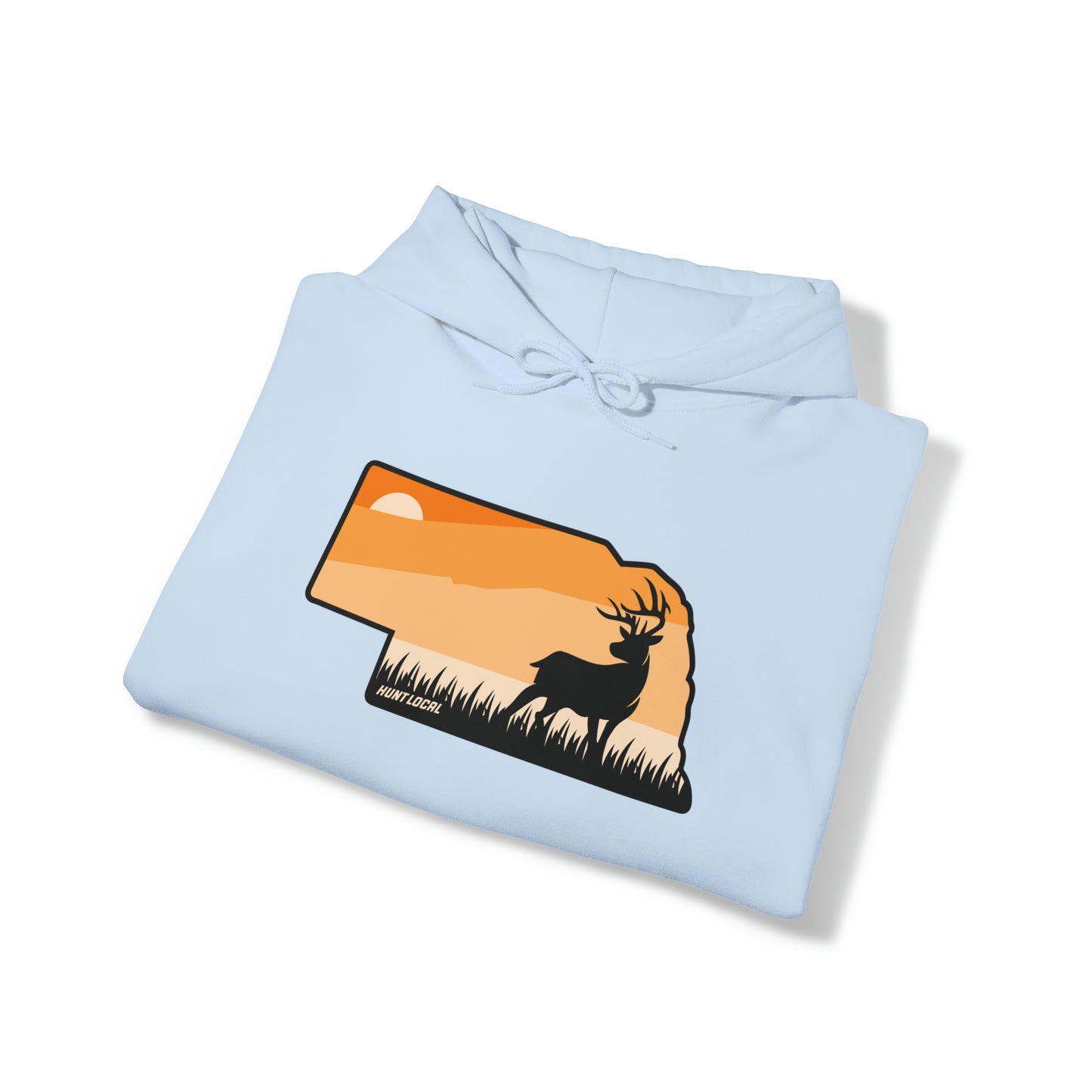 Nebraska - Sunset Buck Hoodie