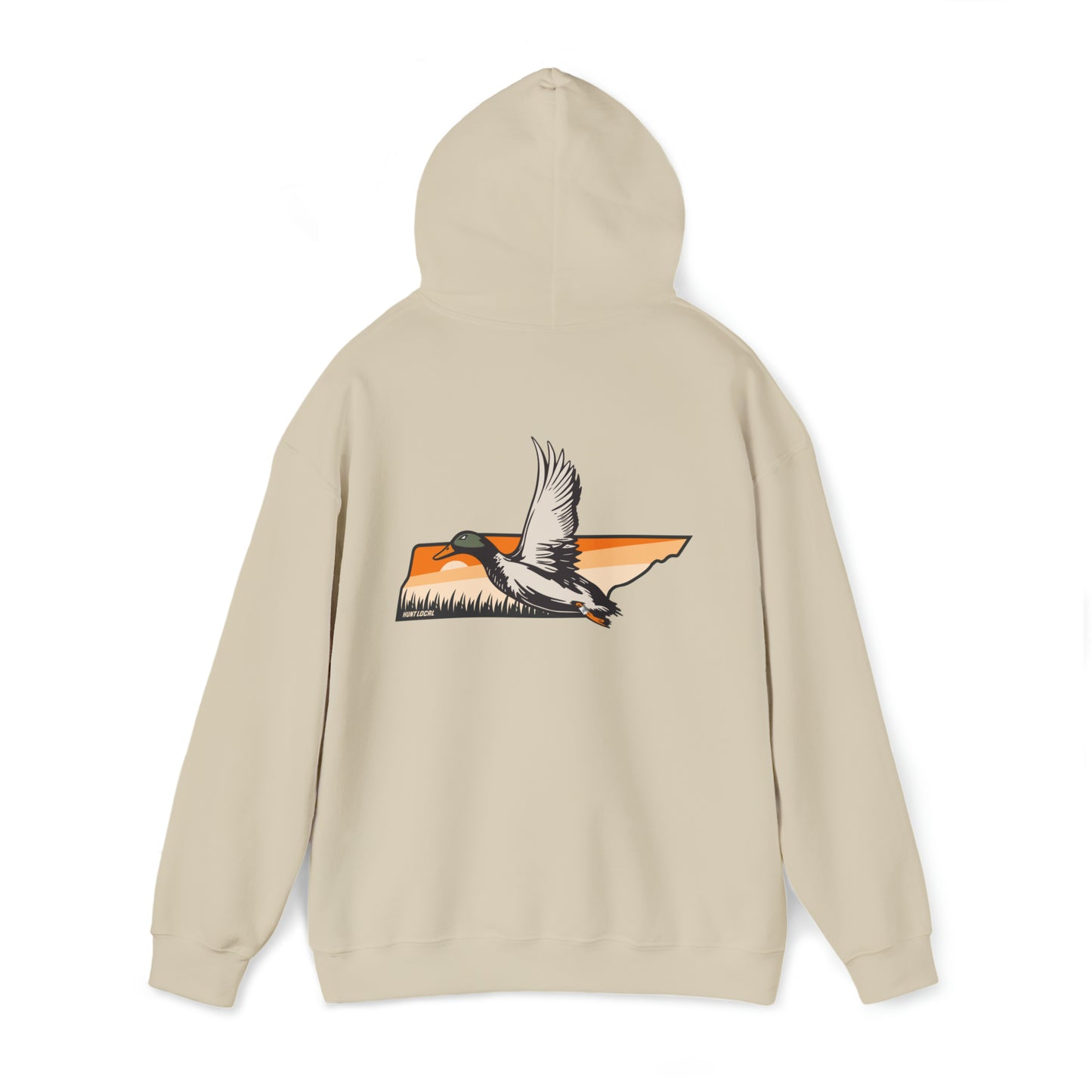 Tennessee - Sunset Waterfowl Hoodie (back)