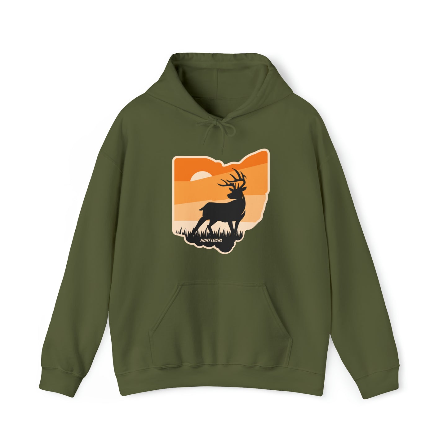 Ohio - Sunset Buck Hoodie