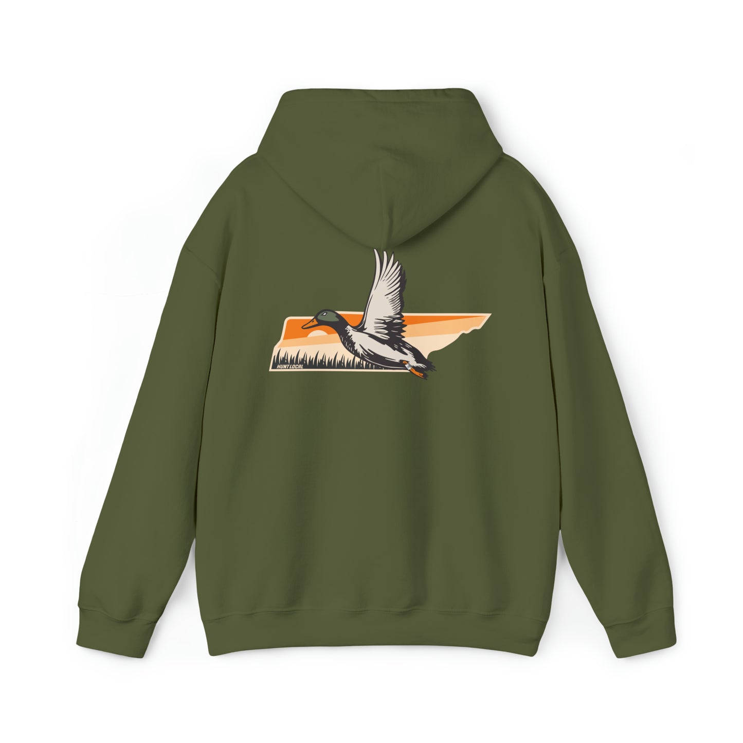 Tennessee - Sunset Waterfowl Hoodie (back)