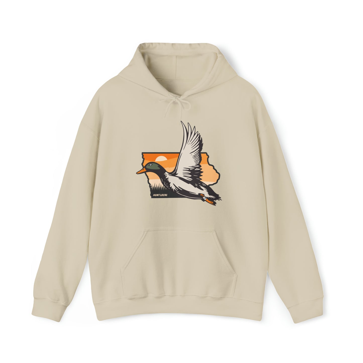 Iowa - Hunt Local Waterfowl Hoodie