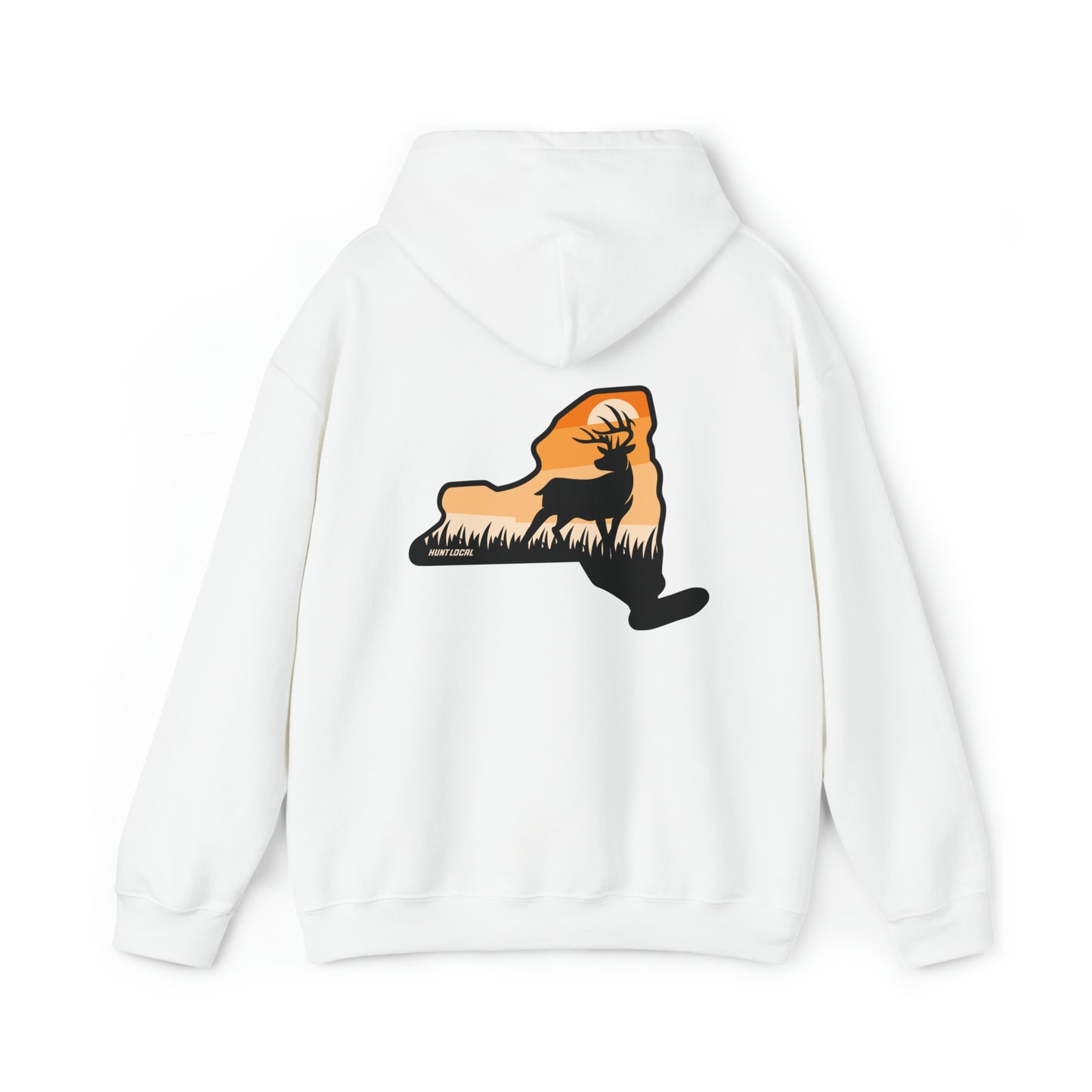 New York - Sunset Buck Hoodie (back)