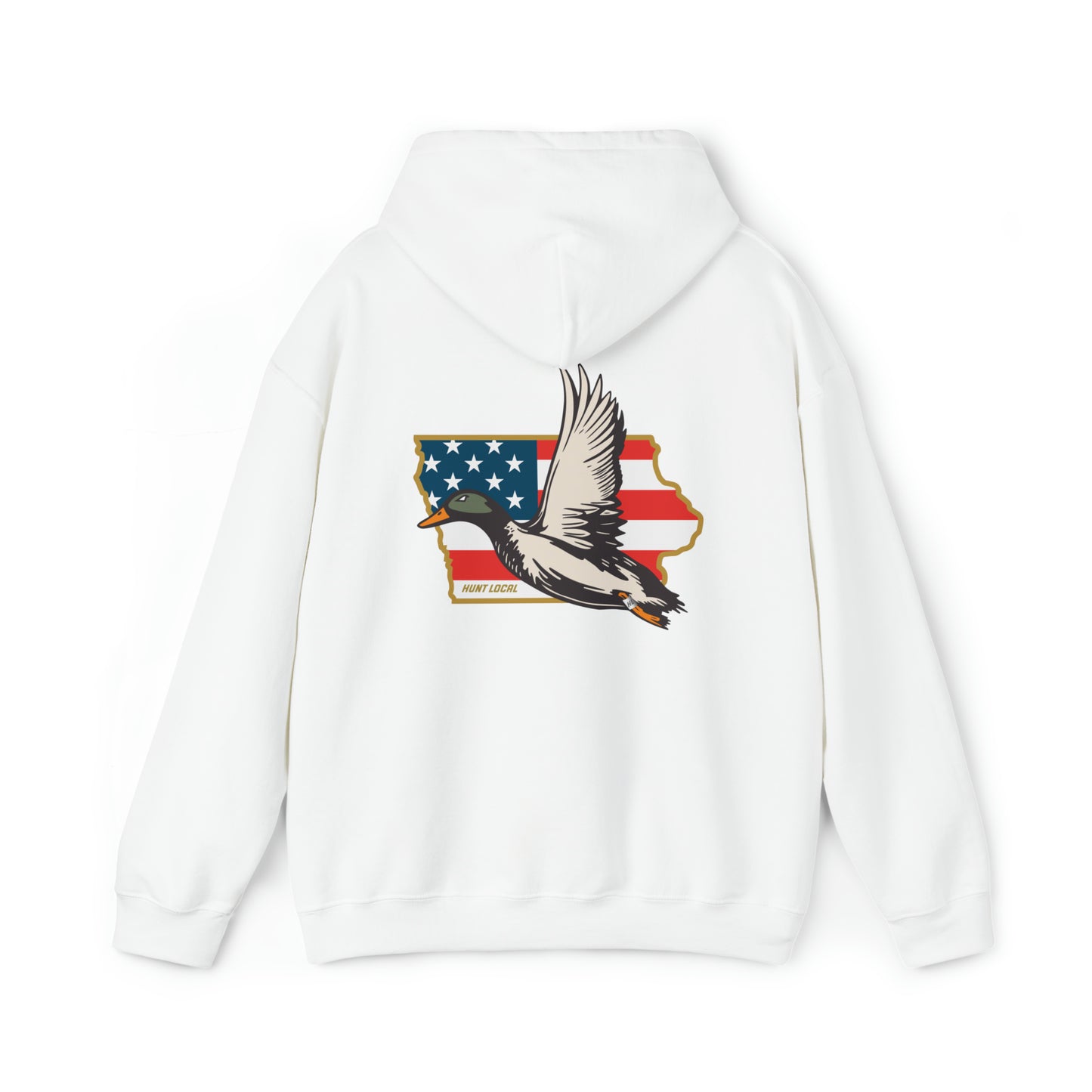 Iowa - USA Waterfowl Hoodie (back)