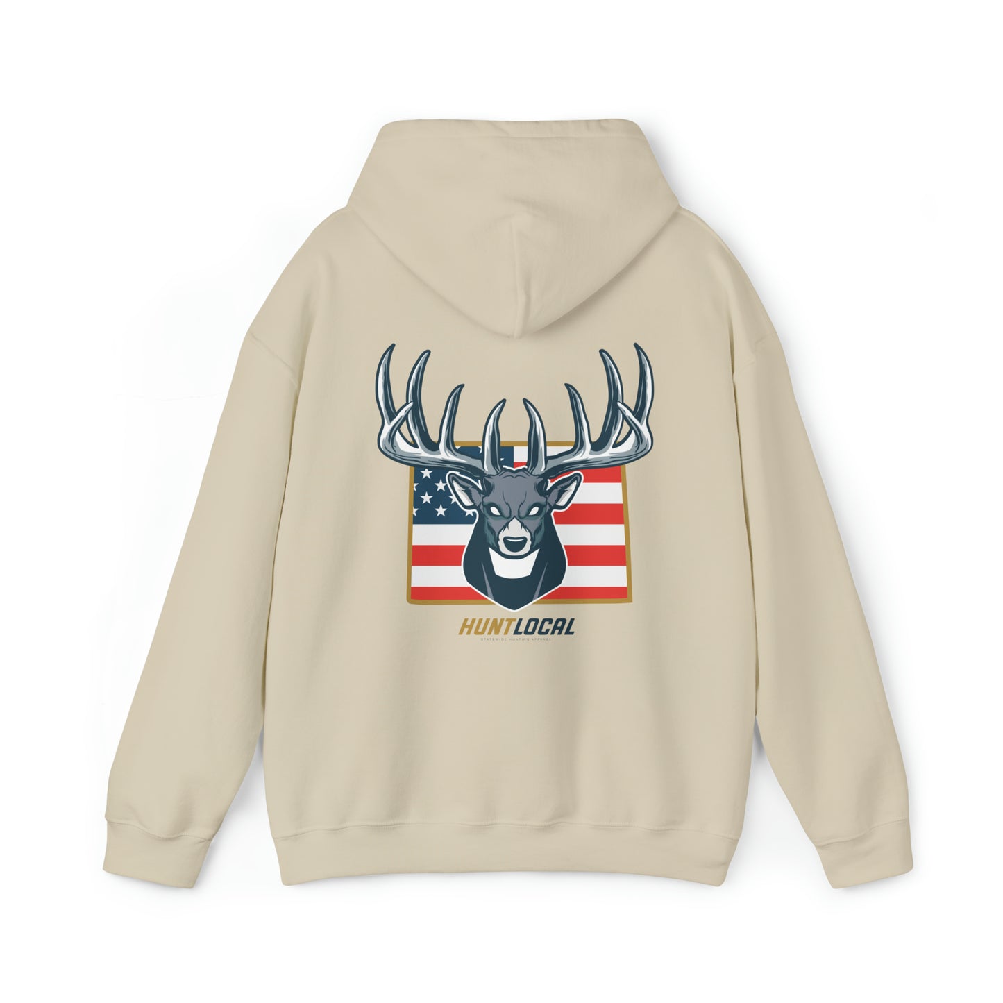 Colorado - USA Buck Hoodie (back)