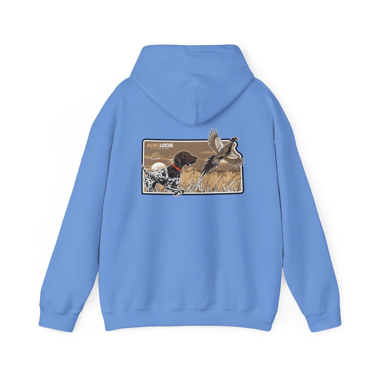 Kansas - Upland Bird Dog Hoodie (back)