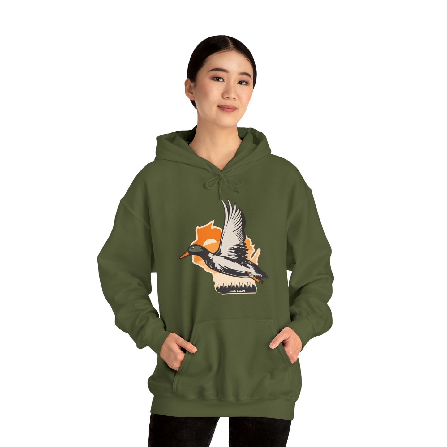 Wisconsin - Hunt Local Waterfowl Hoodie