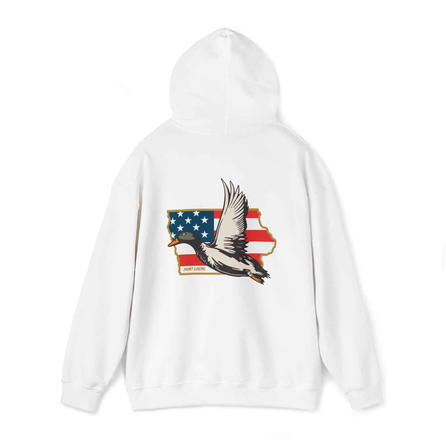 Iowa - USA Waterfowl Hoodie (back)