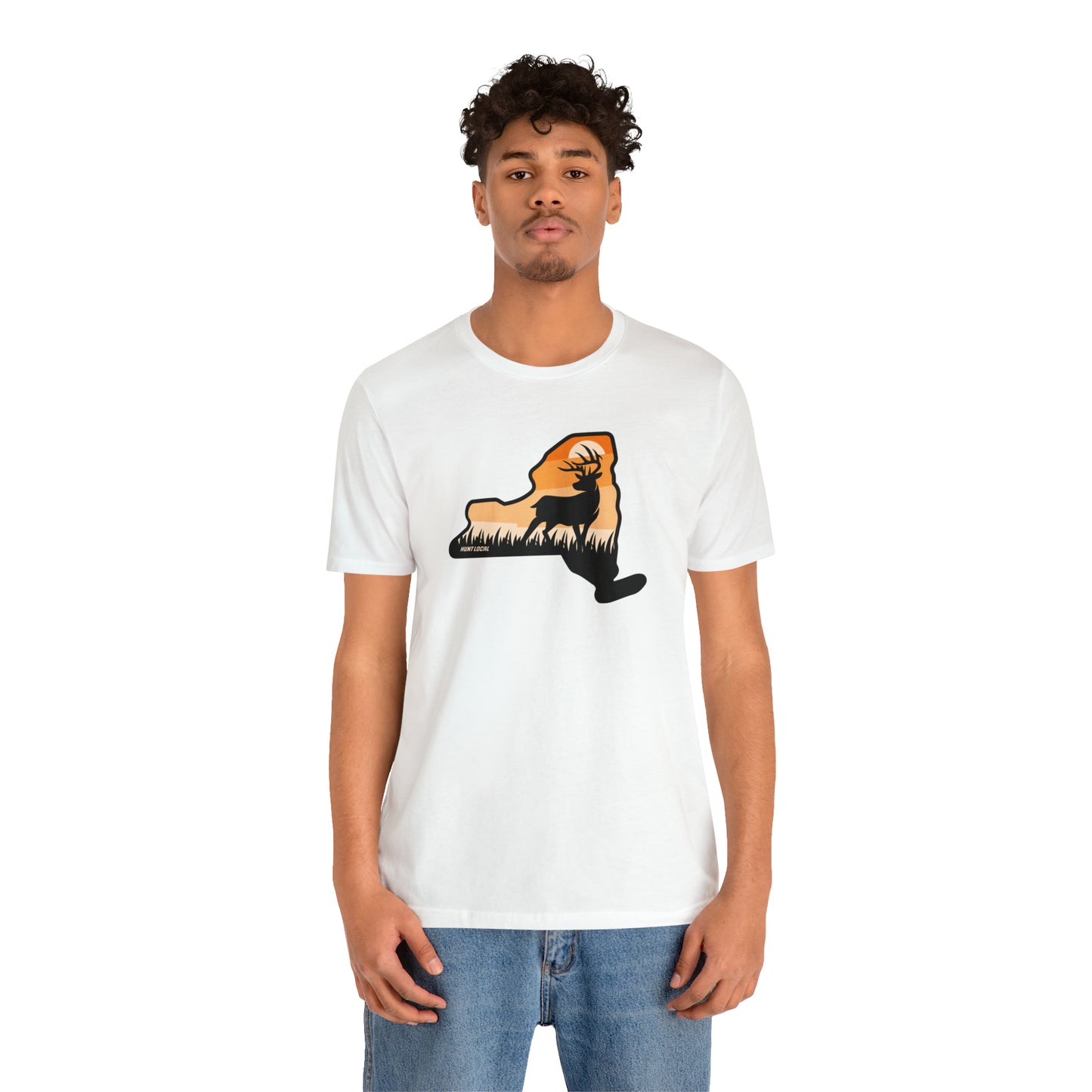 New York - Sunset Buck Front Tee