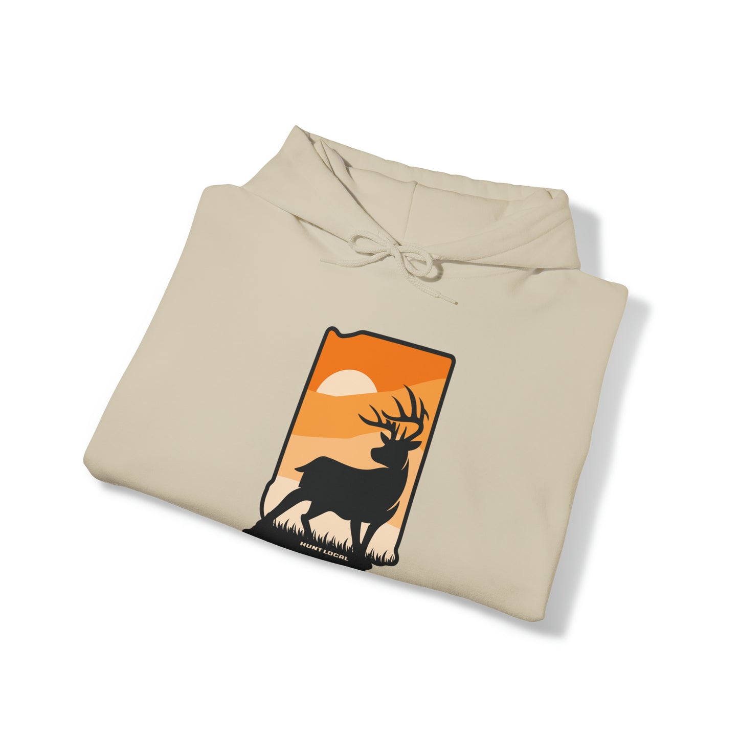 Indiana - Sunset Buck Hoodie