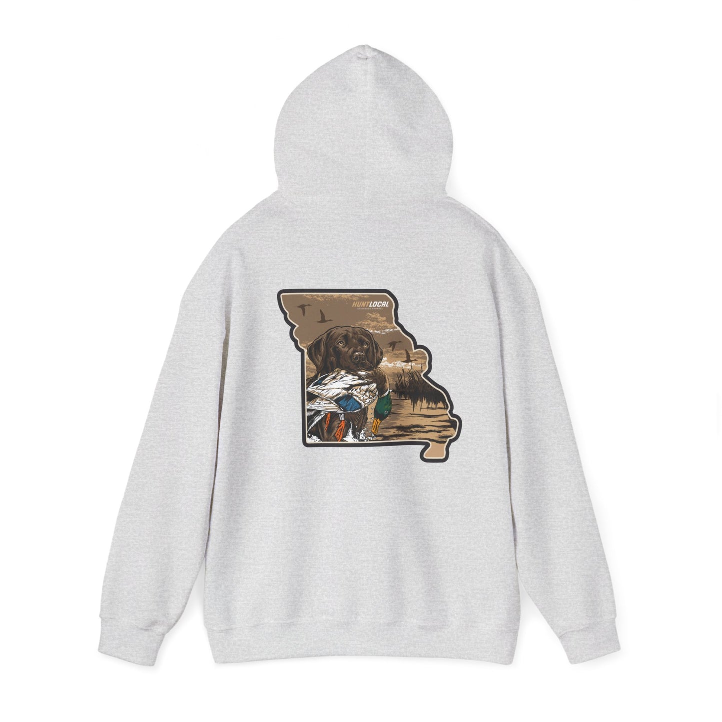 Missouri - Sunset Waterfowl Hoodie (back)