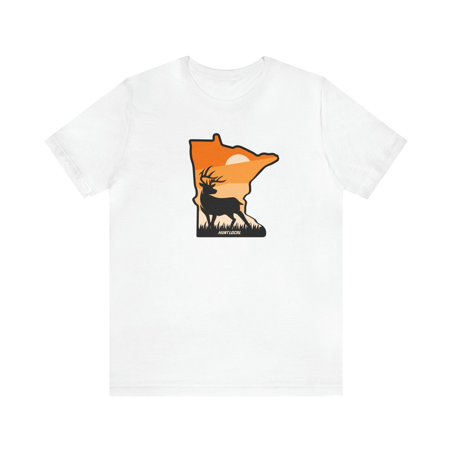 Minnesota - Sunset Buck Front Tee